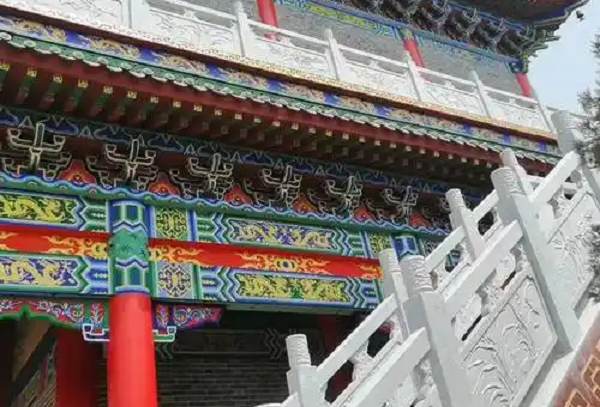 大连道观仿古石栏杆厂家 工程案例三